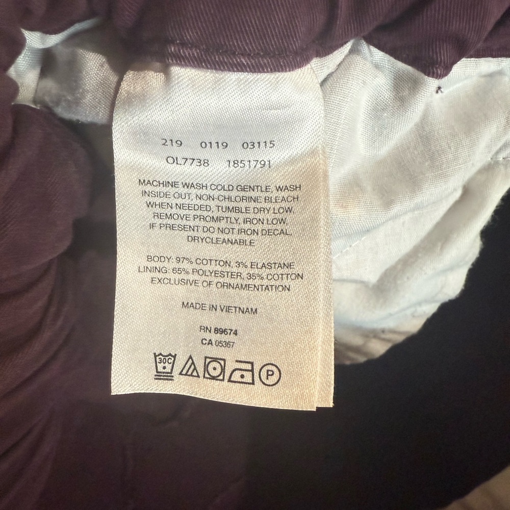 Women’s mountain harder cedarberg pants size small purple plum color - Picture 3 of 12